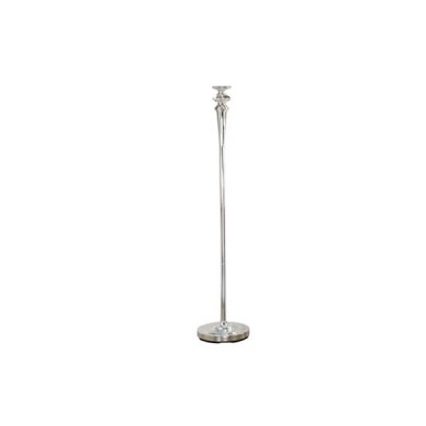 Laura Ashley Bfs010 Bianca 52 Inch Floor Lamp Base Shiny Silver