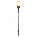 Meyda Tiffany 48510 8 Inch Minaret Left Wall Sconce - Wrought Iron
