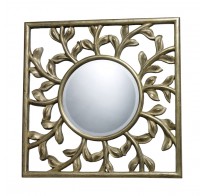 Dimond DM1925 Oviedo Mirror in Antique Silver with Gold