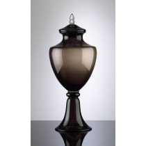 Cyan Design 00670 Rio Cocoa Vase With Lid - Glass