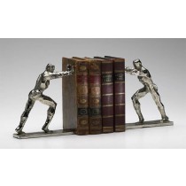 Cyan Design 02106 Iron Man Bookends - Cast Iron and Granite