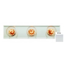 Trans Globe 3203 WH Hollywood 3 Light Vanity - White