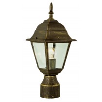 Trans Globe 4414 BG Amherst 20 High Post Top Lamp In Black Gold
