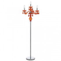 AF Lighting Angelo Home 8510-FL Fulton 4-Light Floor Lamp in Orange