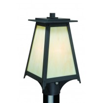Vaxcel T0022 Prairieview 7-3/4 Inch Outdoor Post Light in Oil Rubbed Bronze