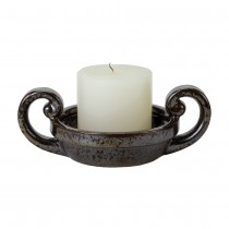 Lazy Susan 857029 Black Acid Century Candleholder