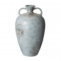 Lazy Susan 857088 Mottled Starling Vase - Blue And Gray