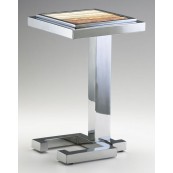Cyan Design 04608 Chrome Tandy Accent Table
