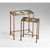 Cyan Design 04887 Two Rust Gunnison Nesting Tables
