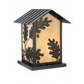 Meyda Tiffany 112353 17 Inch Seneca Oak Leaf Pier Mount