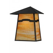 Meyda Tiffany 142728 16 Inch Stillwater Mountain View Wall Sconce - Beige Craftsman