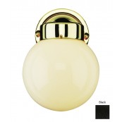 Trans Globe 4950 BK Belcourt 6 Wide Outdoor Wall Light In Black 