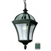 Trans Globe 5086 VG Classic Braided 16 Inch Hanging Lantern In Moss