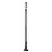 Z-Lite 526PH-519P-ORB Cylex Outdoor Post Light - Oil rubbed bronze / Matte Opal