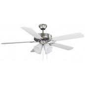 Canarm Cf15148351s Calibre Cf48 Ceiling Fan Frosted Brushed Pewter