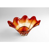Cyan Design 06771 Large Lily Bowl - Amber