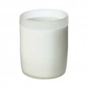 Lazy Susan 787140 Sanded Frost Pillar Holder - White